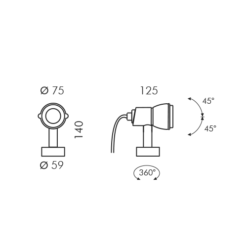 Technical Data Sheet Art S 1105n Simes S P A Luce Per L Architettura