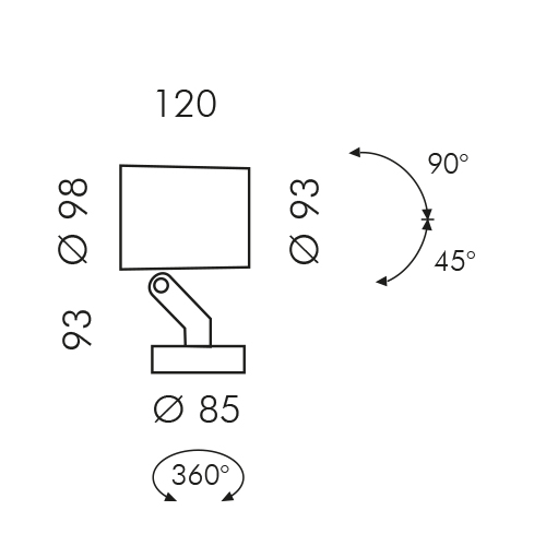 Technical Data Sheet Art S 1316n Simes S P A Luce Per L Architettura