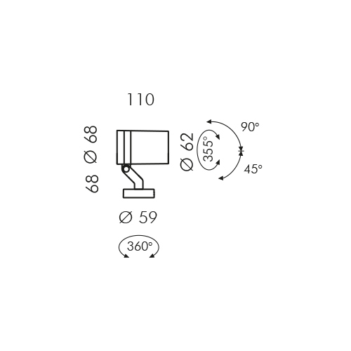 Technical Data Sheet Art S 1339n Simes S P A Luce Per L Architettura